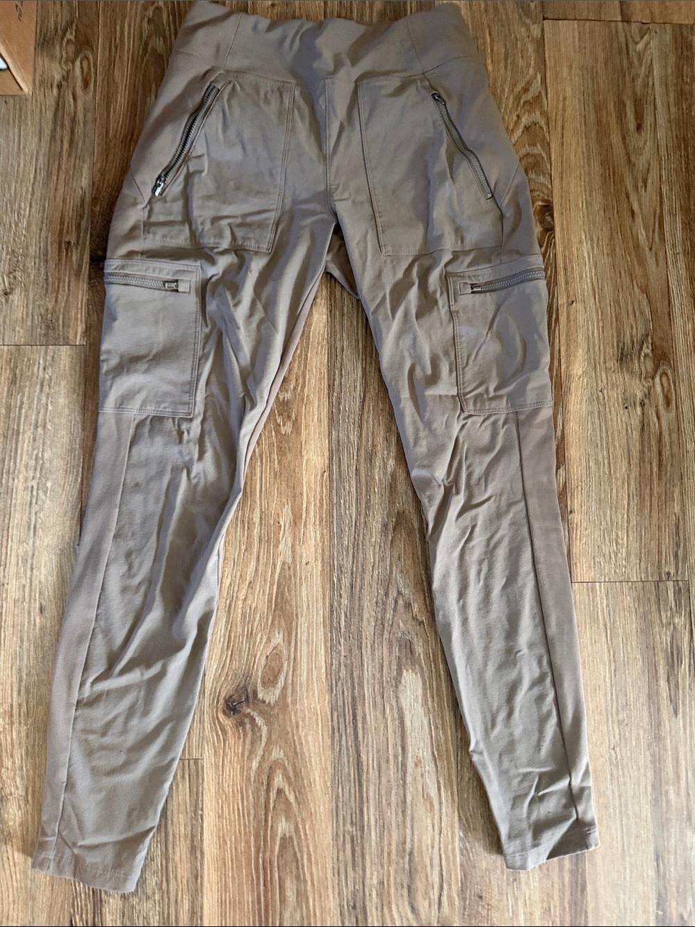Athleta Women's Taupe Cargo Jogger Pants